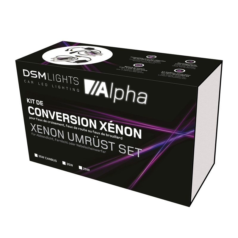 Alpha Kit xénon H7 35W canbus 6500K