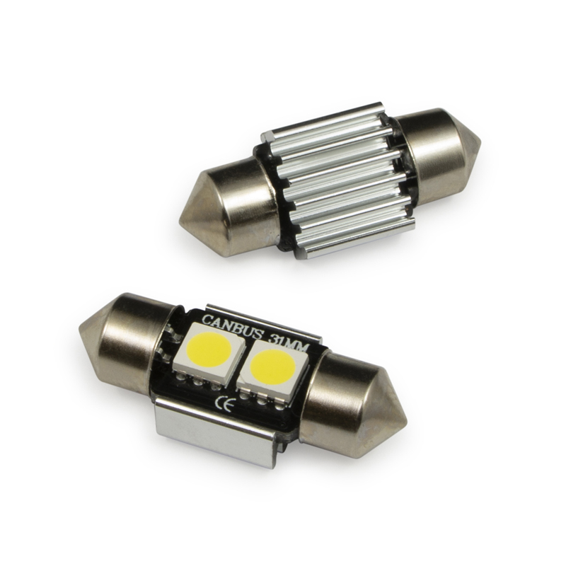 Soffitte 31 mm canbus 2 LED 6000K