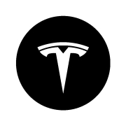 Tesla Türbeleuchtung mit Logo