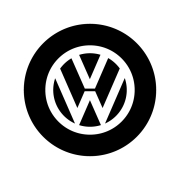 VW Türbeleuchtung mit Logo