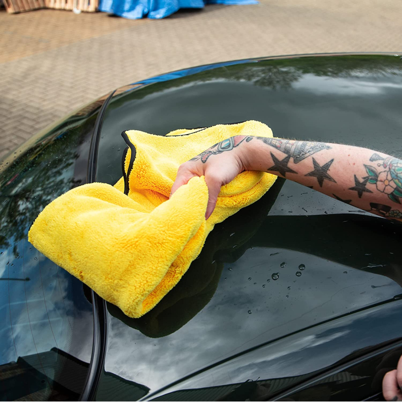 Acheter Lavage de voiture 1200GSM voiture détaillant serviette en  microfibre nettoyage de voiture chiffon de séchage épais chiffon de lavage  de voiture