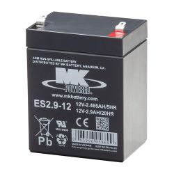 ES2.9-12 AGM Batterie 2.9 Ah