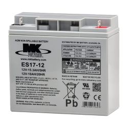 ES17-12 AGM Batterie 18 Ah