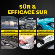 Spray de finition pour peinture mate et vinyle