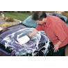 Gant de lavage microfibre